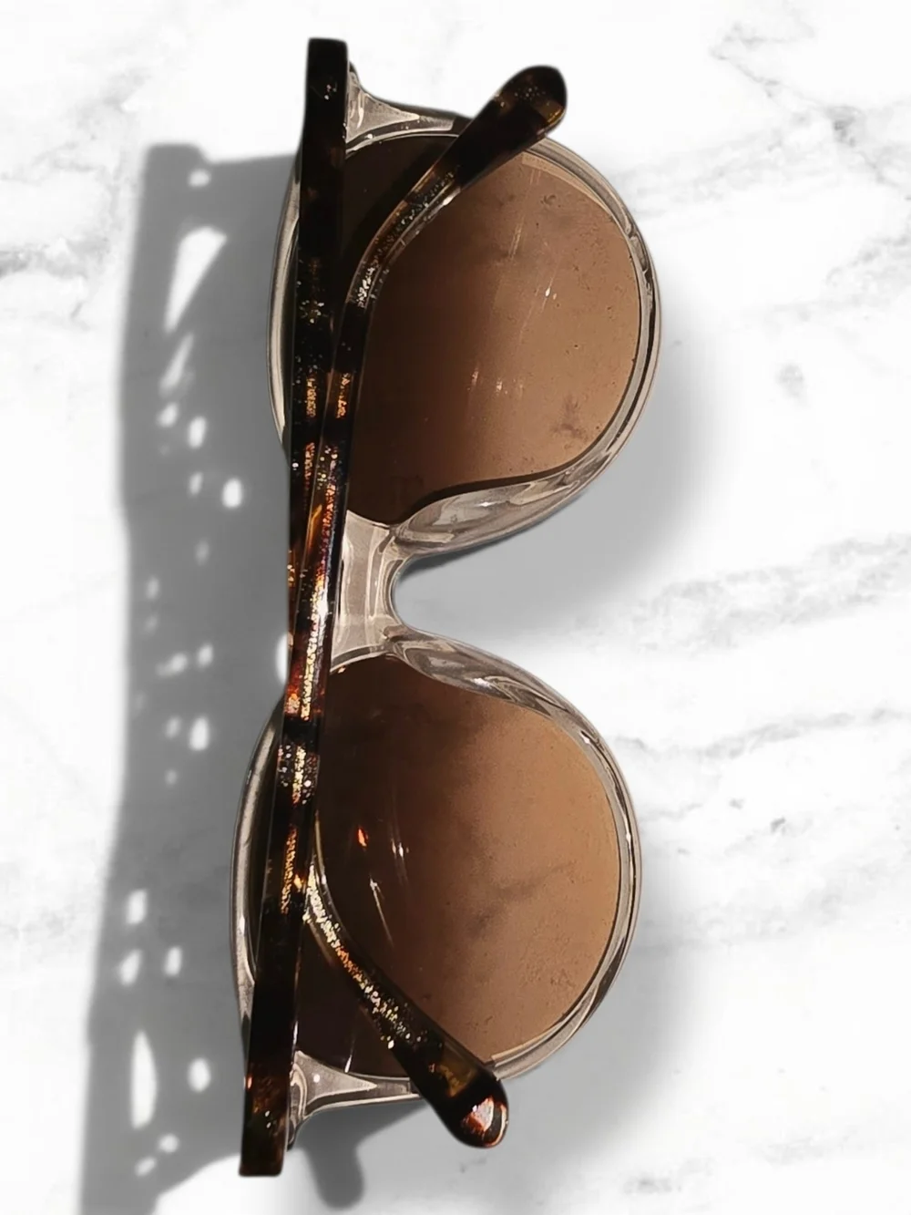 Kate Spade KAIA/F/S Translucent Beige & Tortoise Sunglasses with Case